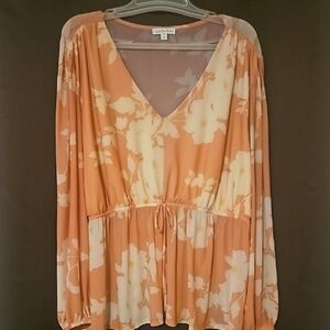 EUC Anthro Ophelia Roe top